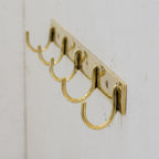 Patère Murale Linéaire en Laiton – Collection Épure