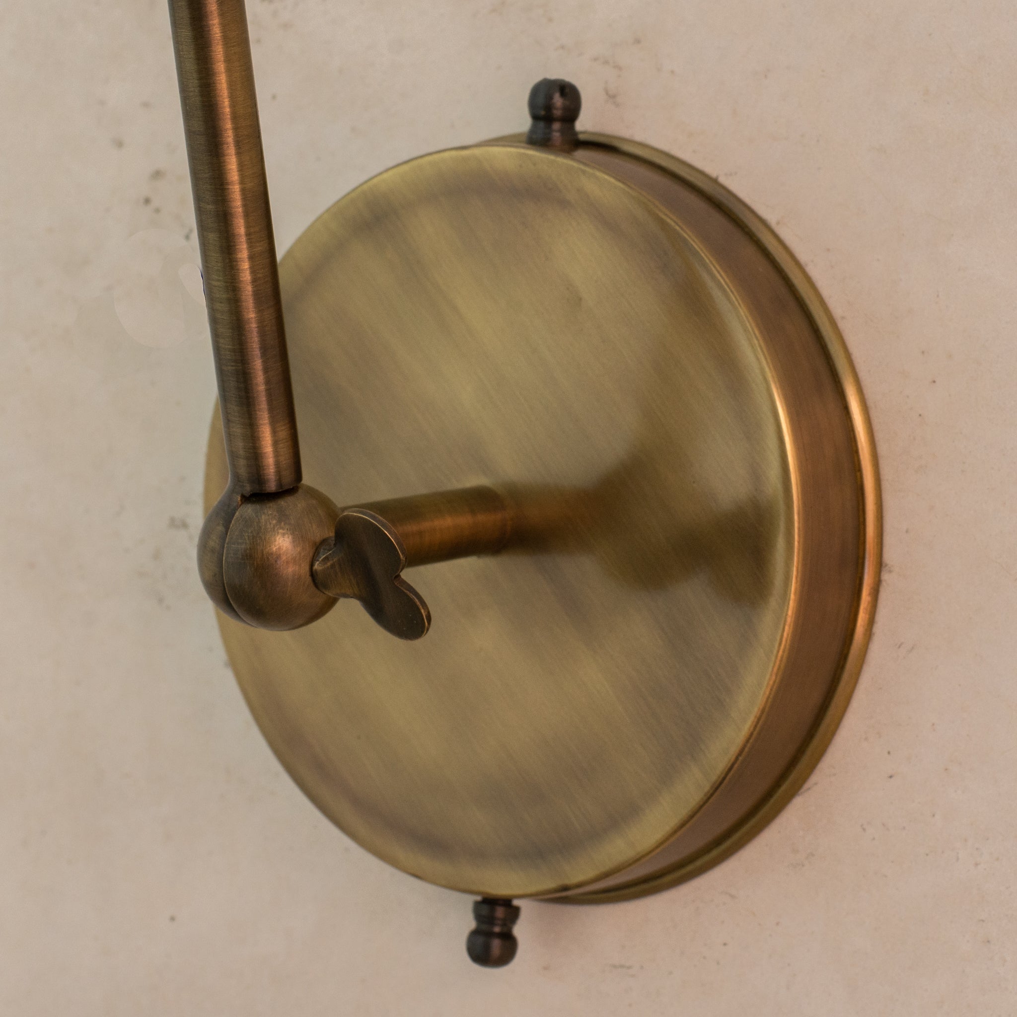 Applique Murale Orientable en Laiton et Cuivre – Bras Articulé - Mecaf