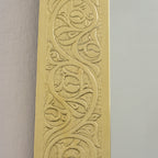 Miroir Arqué en Laiton Gravé – Style Marocain - Mecaf