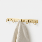 Patère Murale Linéaire en Laiton – Collection Épure - Mecaf